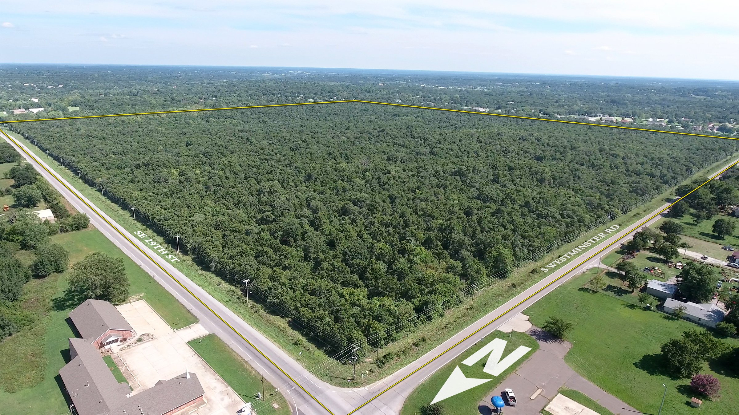 NW Corner - LAND AUCTION - 160+/- ACRES OFFERED IN 19 TRACTS IN OKLAHOMA CO., OK